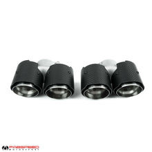 Load image into Gallery viewer, Fabspeed Porsche 991.2 Carrera Deluxe Quad Tips (2017-2019)
