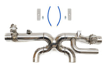Load image into Gallery viewer, Fabspeed Porsche 991.2 Carrera Valvetronic Center Muffler Bypass X-Pipe (PSE Only)

