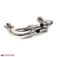 Load image into Gallery viewer, Fabspeed Porsche 991.2 GT3 / GT3 RS Side Muffler Bypass Pipes (2017-2019)
