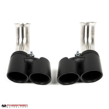 Load image into Gallery viewer, Fabspeed Porsche 996 C4S Deluxe Quad-Style Tips - (1999-2004)
