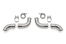 Load image into Gallery viewer, Fabspeed Porsche 996 GT3 Competition Muffler Outlets w/ Adjustable Turndowns
