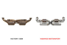Load image into Gallery viewer, Fabspeed Porsche 996 GT3 Sport Cat X-Pipe (1999-2005)
