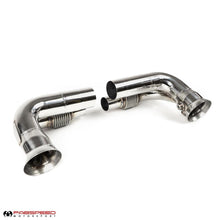 Load image into Gallery viewer, Fabspeed Porsche 997 GT3 / GT3 RS Side Muffler Bypass Pipes
