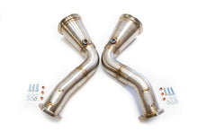 Load image into Gallery viewer, Fabspeed Porsche Cayenne GTS/Turbo link comp. Pipes (2019+)
