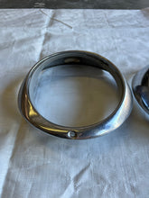 Load image into Gallery viewer, Pair of Original Early Porsche 911 Headlamp Rings
