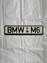 Load image into Gallery viewer, &quot;BMW M6&quot; German License Plate
